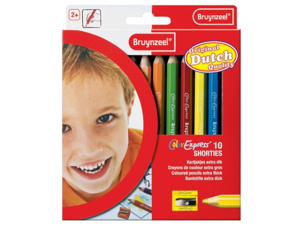 Shorties Set 10 Coloured Pencilsils 2105K02C